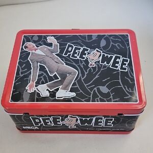 Pee-wee Herman Lunch Box Brand New Never Used With Thermos From 2006